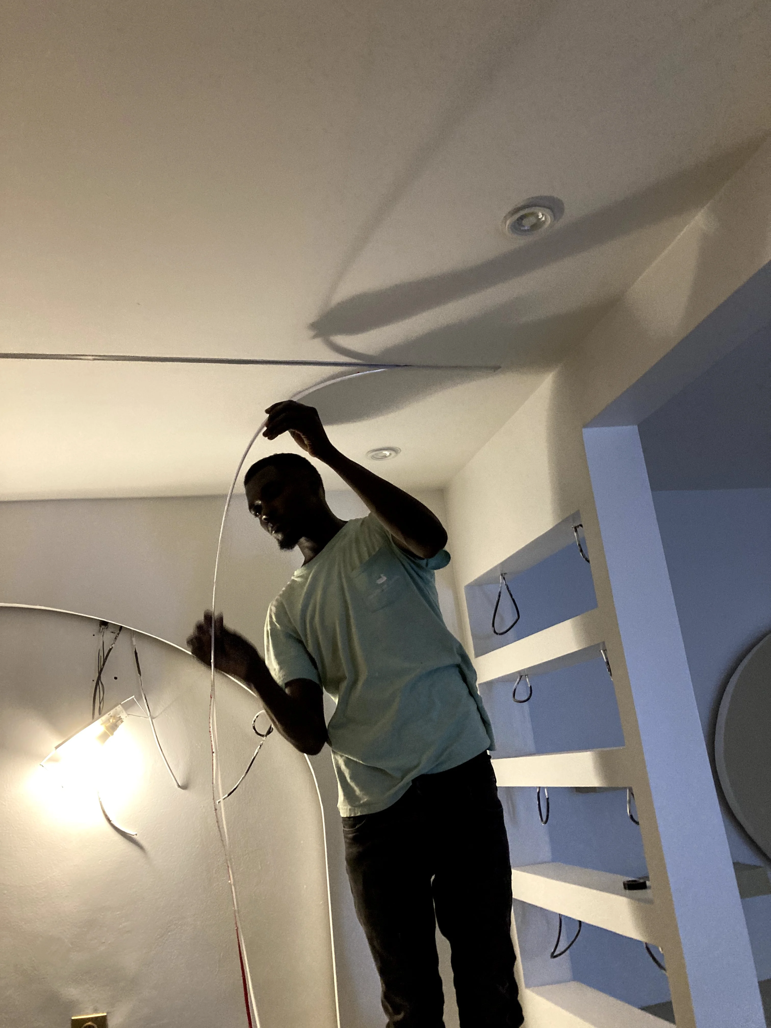 Installation électrique et plomberie – Salon de beauté, Liberté 6
